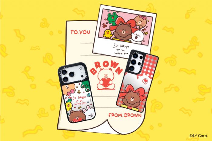 LINE FRIENDS 熊大 15 歲生日快樂！全新 LINE FRIENDS x CASETiFY 聯名系列與兔兔、莎莉送上暖心祝福，還有超人氣奶油小熊、大耳狗喜拿為新年開工帶來滿滿好心情